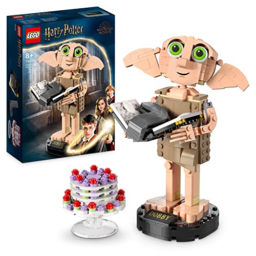 Lego Harry Potter Dobby L'Elfo Domestico, Regalo Per Ragazze, Ragazzi, Adolescenti E Tutti I Fan Da 8 Anni In Su, Modello Snodabile Di Personaggio Ico