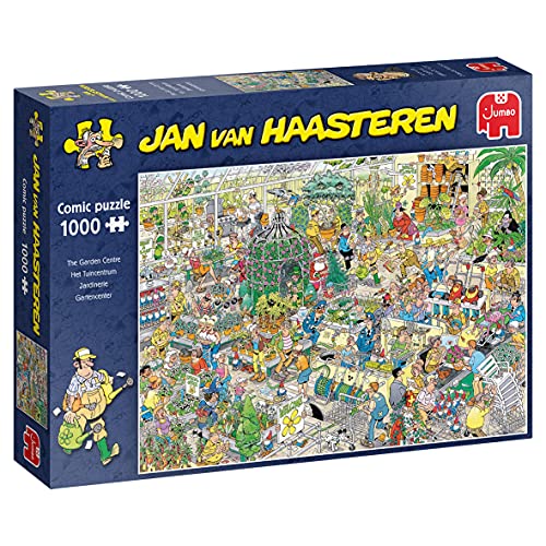 Jumbo- The Garden Centre 1000 Pcs Jigsaw Puzzle, Multicolore, Jum9066