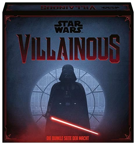 Ravensburger Star Wars Villainous-Il Lato Oscuro Della Forza, Edizione Tedesca Del Gioco Di Strategia A Partire Da 10 Anni Per 2-4 Giocatori, 27491