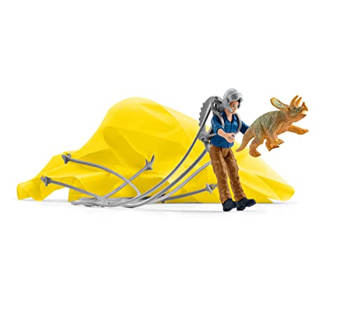 Schleich Rescate De Dinosaurios Dino Paracaídas 41471