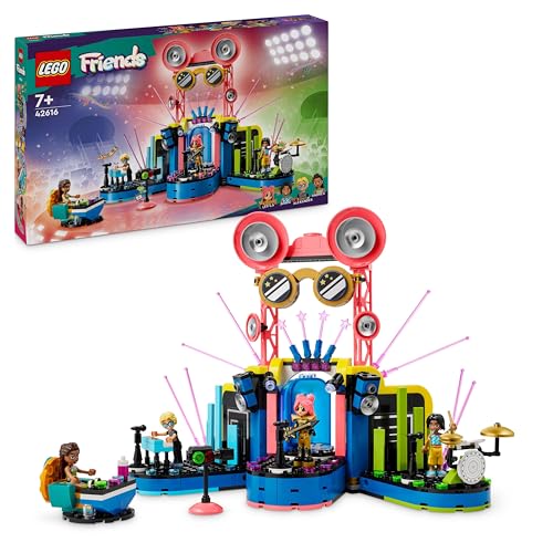 Lego Friends Il Talent Show Di Heartlake City, Giochi Musicali Per Bambine E Bambini Da 7 Anni In Su Con 4 Mini Bamboline Tra Cui Ley-La, Palco Giocat