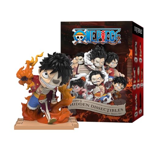 Mighty Jaxx, Freeny'S Hidden Dissectibles: One Piece Series 6 (Luffy Gears Edition), Blind Box Con Una Action Figure Di One Piece Da Collezione Casual