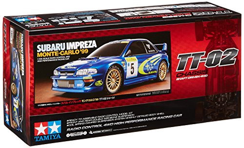 Tamiya 58632 – 1: 10 Rc Subaru Impreza Mc 99 Tt 02, Veicolo
