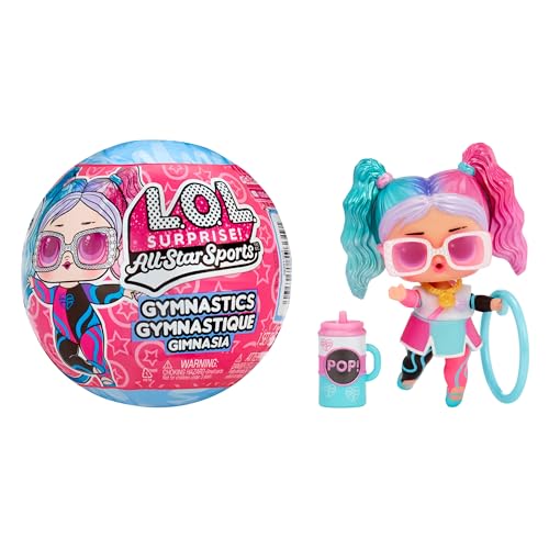 Lol Surprise All Star Sports Ginnastica. Bambola Da Collezione A Tema Ginnastica Con 8 Sorprese. Bambola Sportiva E Sfera Con Trave Di Equilibrio. Ide