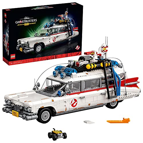 Lego Icons Ecto-1 Ghostbusters, Modellino Auto Da Collezione E Da Esposizione, Kit Modellismo Per Adulti, Idea Regalo Per Uomo O Donna, Lei, Lui, Arre