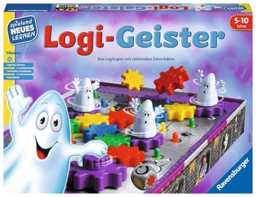 Ravensburger Italy Logi-Geister: Das Logikspiel Mit Ratternden Zahnrädern