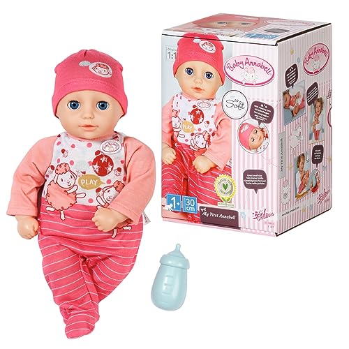 Baby Annabell My First Annabell 30Cm - Per Bambini Da 1 Anno In Su - Facile Da Usare Per Mani Piccole - Include Bambola E Tutina