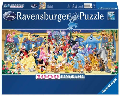Ravensburger - Puzzle Panorama: Disney, Collezione Panorama, 1000 Pezzi, Puzzle Adulti