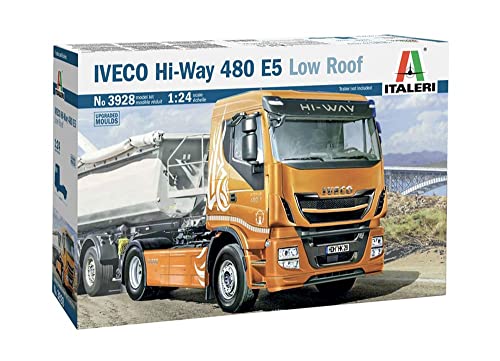 Italeri- Iveco Modello In Plastica Da Montare, Multicolore, 3928S