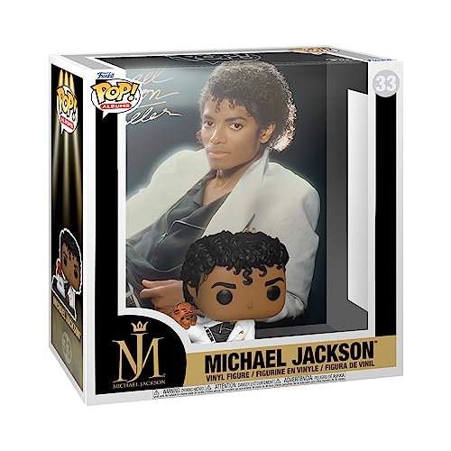Funko Pop! Albums: Michael Jackson - Mj - Thriller - Music - Figura In Vinile Da Collezione - Idea Regalo - Merchandising Ufficiale - Giocattoli Per B