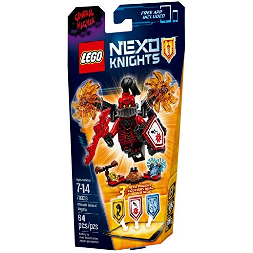 Lego Nexo Knights 70338 - Ultimate Generale Magmar, 7-14 Anni