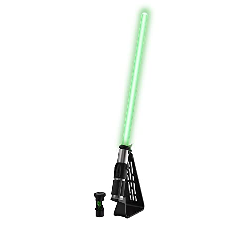 Hasbro Star Wars The Black Series, Spada Laser Elettronica Force Fx Elite Di Yoda, Con Luci A Led Di Nuova Generazione Ed Effetti Sonori, Dai 14 Anni