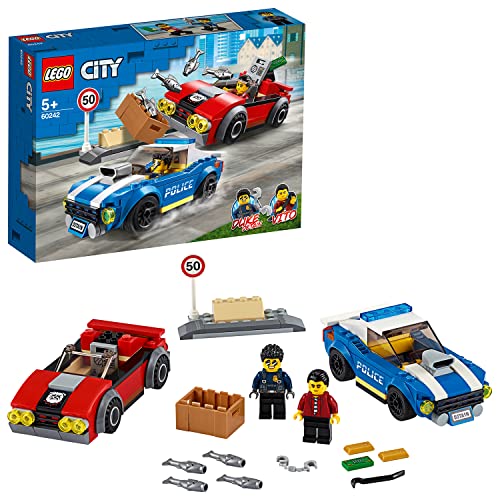 Lego 60242 City Police Arresto Su Strada Della Polizia