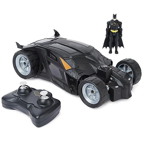 Batman Dc Comics, Batmobile, Auto Telecomandata Batmobile, Facile Da Guidare, Compatibile Con Personaggi, Giocattoli Per Bambini Per Ragazzi E Ragazze