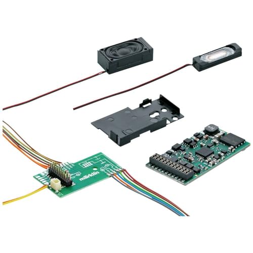 Märklin 60975 – Msd/3 Decoder Sonori Per Modellismo Ferroviario (Locomotiva A Vapore) Con Circuito Stampato, Variopinto