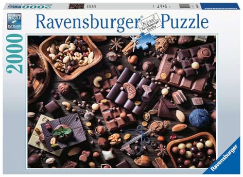 Ravensburger - Puzzle Paradiso Di Cioccolata, 2000 Pezzi, Idea Regalo, Per Lei O Lui, Puzzle Adulti
