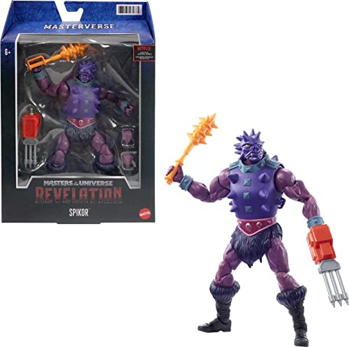 Masters Of The Universe - Masterverse Revelation Personaggio Di Spikor Classic, Giocattolo Per Bambini 6+Anni, Gyv14