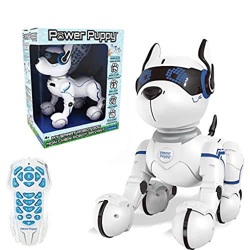 Lexibook - Cane Robot Programmabile Power Puppy Con Telecomando, Danza, Yoga, Funzione Di Allenamento, Sing, Dog01