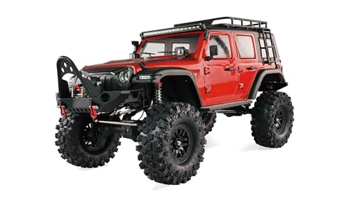 Amewi 22652 Amxrock Crawler 4Wd 1:10 Artr Rosso Metallizzato
