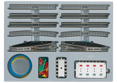 Märklin 8191 - Confezione Di Ampliamento E Con Deviatoi Elettromagnetici, Scala Z