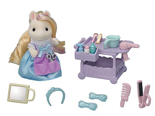 Sylvanian Families - 5644, Set Parrucchiere Dei Pony, Multicolore