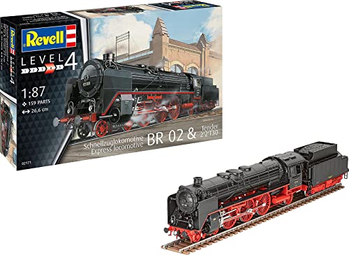 Revell Tescoma Express Locomotive Br02 & Tender 2'2' T30