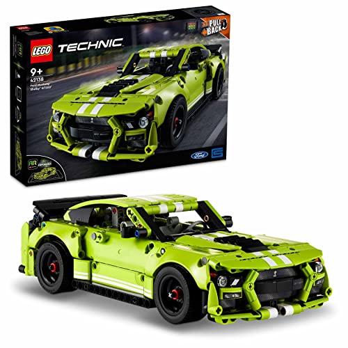 Lego Technic Ford Mustang Shelby Gt500, Macchina Giocattolo Da Costruire, Modello Auto Da Corsa Con App Ar, Giochi Per Bambini E Bambine Da 9 Anni In 