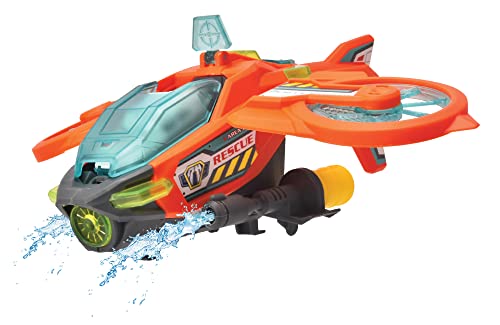 Dickie Toys- Ibridi Di Salvataggio Sky Patroller Rescue Hybrids Giocattolo, Colore Trasparente, 203794000