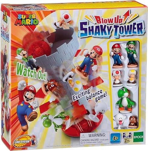 Epoch Games - 07356 - Super Mario Blow Up! Shaky Tower (Edf)