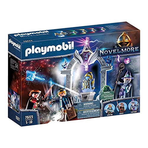Playmobil Novelmore 70223, Portale Del Tempo Con Effetti Luminosi, Dagli 8 Anni