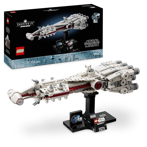 Lego Star Wars Tantive Iv, Modellino Da Costruire Per Adulti, Kit Astronave Da Collezione, Veicolo Per L'Arredamento Casa Dal Film Una Nuova Speranza,