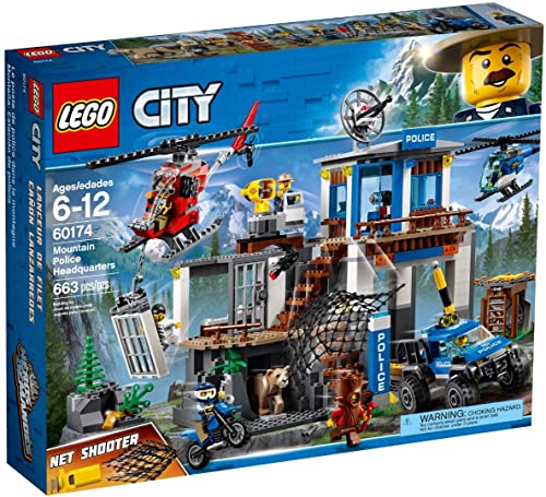 Lego 60174 City Police Quartier Generale Della Polizia Di Montagna (Ritirato Dal Produttore)