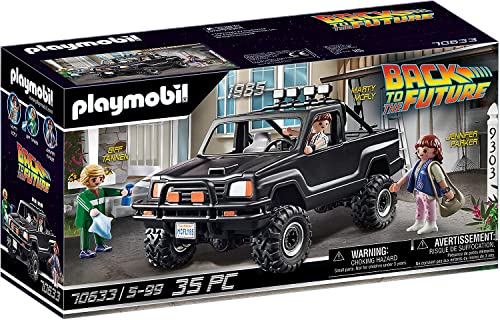 Playmobil Back To The Future 70633, Pick-Up Di Marty Mcfly, Dai 5 Anni