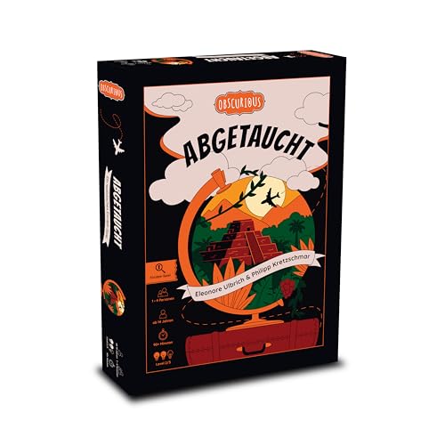 Abgetaucht - Ein Abenteuerliches Escape-Spiel. Verschollen In Südamerika!: Kooperatives Rätselspiel Mit Realistischem Material - Für 1 Bis 4 Personen 