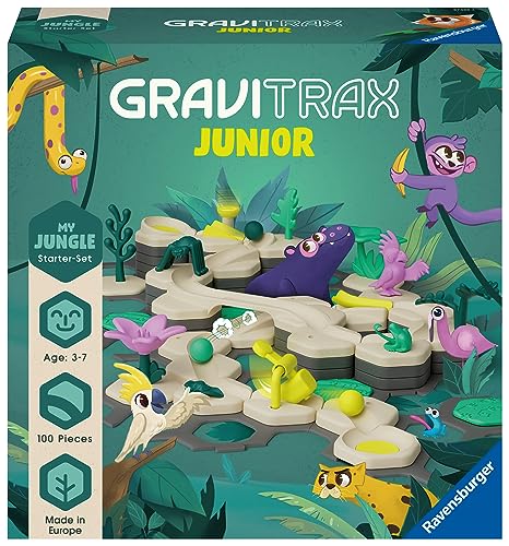 Ravensburger Gravitrax Junior Starter Set, Gioco Innovativo Ed Educativo Stem, 3+ Anni