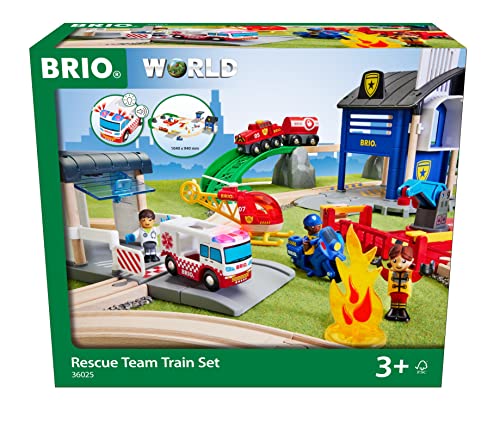 Brio - Rescue Team Train Set - (36025)