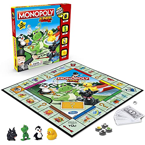 Hasbro A6984It0 Monopoly Junior Versione 2019, Multicolore, Taglia Unica