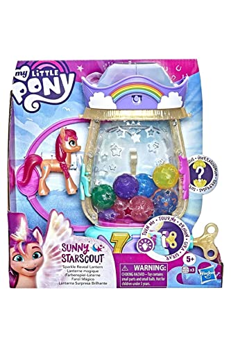 Hasbro My Little Pony: Una Nuova Generazione - La Lanterna Magica, Giocattolo Che Si Illumina Con 25 Pezzi, Multicolore