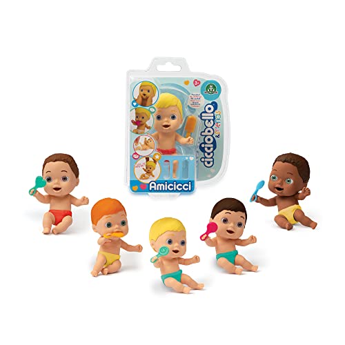 Cicciobello Cicciobello-Cc002000 Amicizia, Bambino Con Expressions Rigolote E Accessorie, Modelli Casuali, Giocattolo Per Bambini A Partire Dai 3 Anni