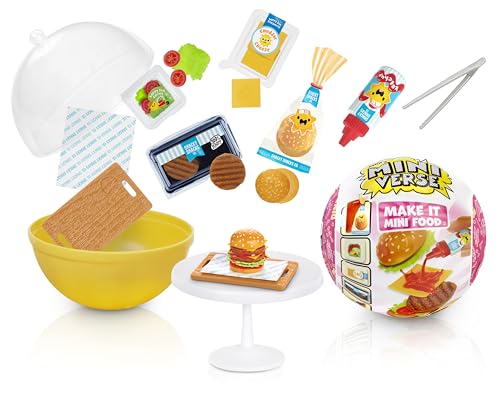 Miniverse Make It Mini Food Di Mga - Diner Serie 3 - Mini Oggetti Da Collezione In Una Confezione Misteriosa - Gioco In Resina Fai-Da-Te - Repliche Di