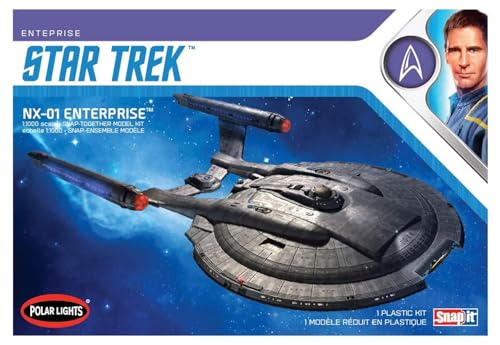 Amt Pol966M/12 1/1000 - Modellino Star Trek Nx-01 Enterprise