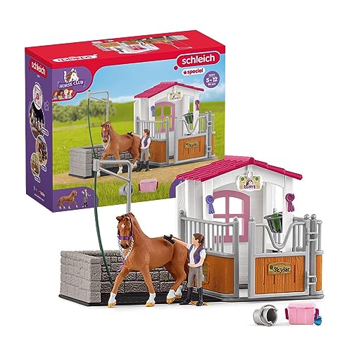 Schleich Horse Club Paardenbox Met Wasplaats 72177 Exclusief