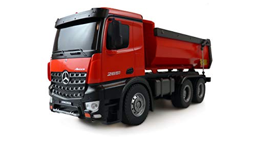 22407 Amewi 22407 Mercedes Benz Arocs Elettrica Camion Modello Rtr Incl. Batteria E Caricatore