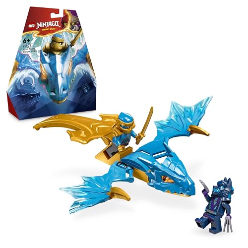 Lego Ninjago Attacco Del Rising Dragon Di Nya, Giochi Per Bambini E Bambine Da 6 Anni In Su, Action Figure Di Drago Giocattolo Da Costruire Con 2 Mini