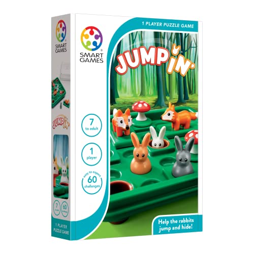 Smart Games - Jump In', Puzzle Game With 60 Challenges, 7+ Years