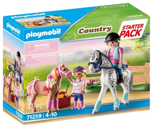 Playmobil Starter Pack 71259 Gita A Cavallo Per Bambini Dai 4 Anni