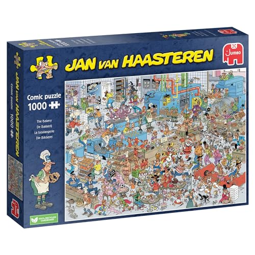 Jumbo- Puzzle Da 1000 Pezzi, Multicolore, 1110100310