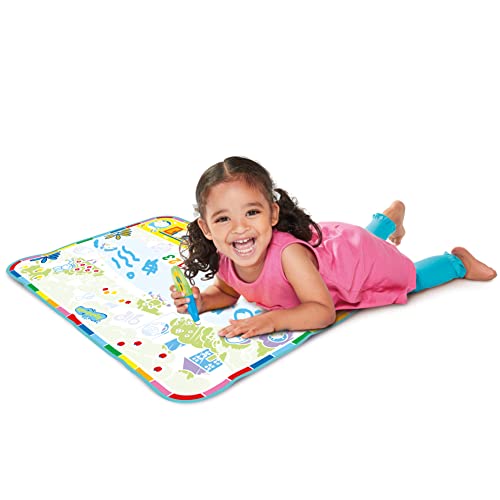 Aquadoodle My First Discovery (Roll N Go) Water Doodle Mat, Official Tomy No Mess Colouring & Drawing Game, Suitable For Toddlers And Children, Boys &