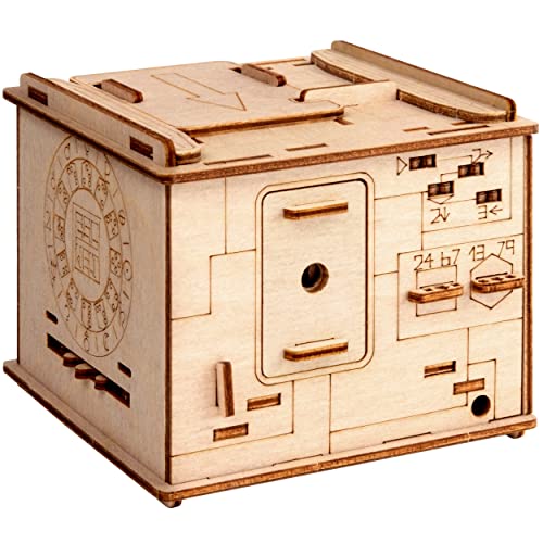 Esc Welt Space Box - Puzzle 3D In Legno - Rompicapo In Legno Difficile - Escape Room Gioco Da Tavolo - Scatola Segreta Rompicapo Con Scompartimento Na