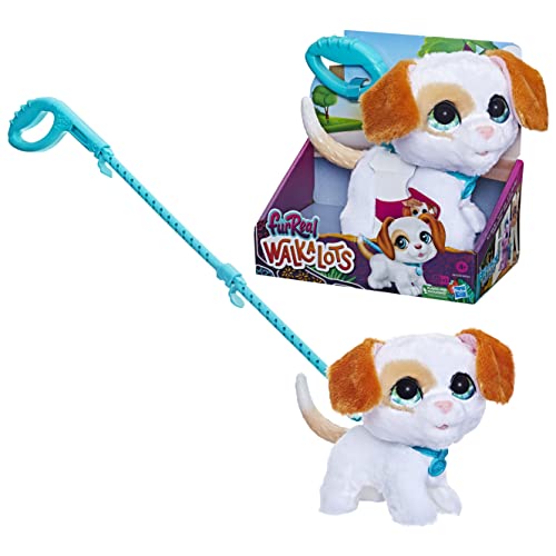 Furreal Walkalots - Cagnolino, Giocattolo Interattivo Di Cagnolino Che Cammina Per Bambini E Bambine, Con Suoni E Reazioni, Giocattoli Interattivi Per